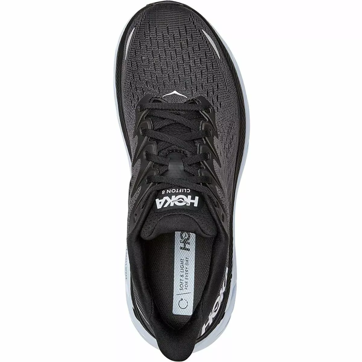 HOKA ONE ONE Clifton 8 Wide Running Shoe Men's 2 HOKA ONE ONE Clifton 8 Wide Running Shoe Men's - Image 2