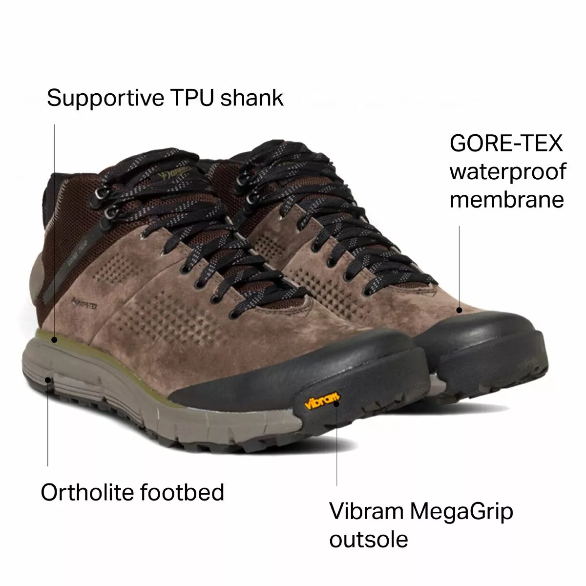 Danner Trail 2650 GTX Mid Hiking Boot Men's 2 Danner Trail 2650 GTX Mid Hiking Boot Men's - Image 2