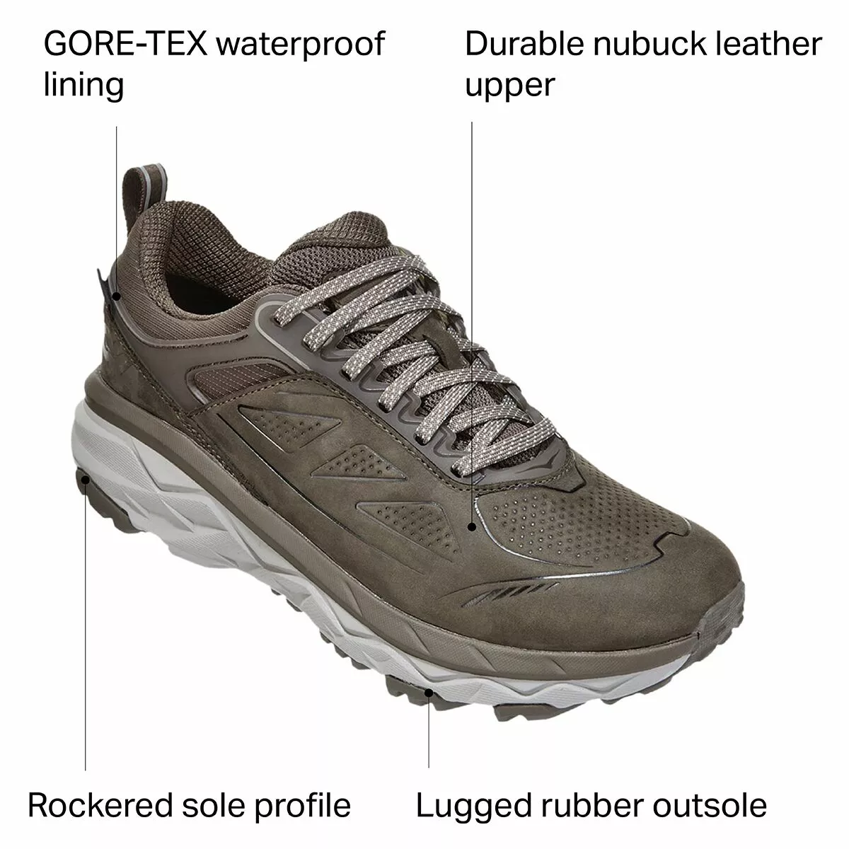 HOKA ONE ONE Challenger Low GTX Hiking Shoe Women's 2 HOKA ONE ONE Challenger Low GTX Hiking Shoe Women's - Image 2