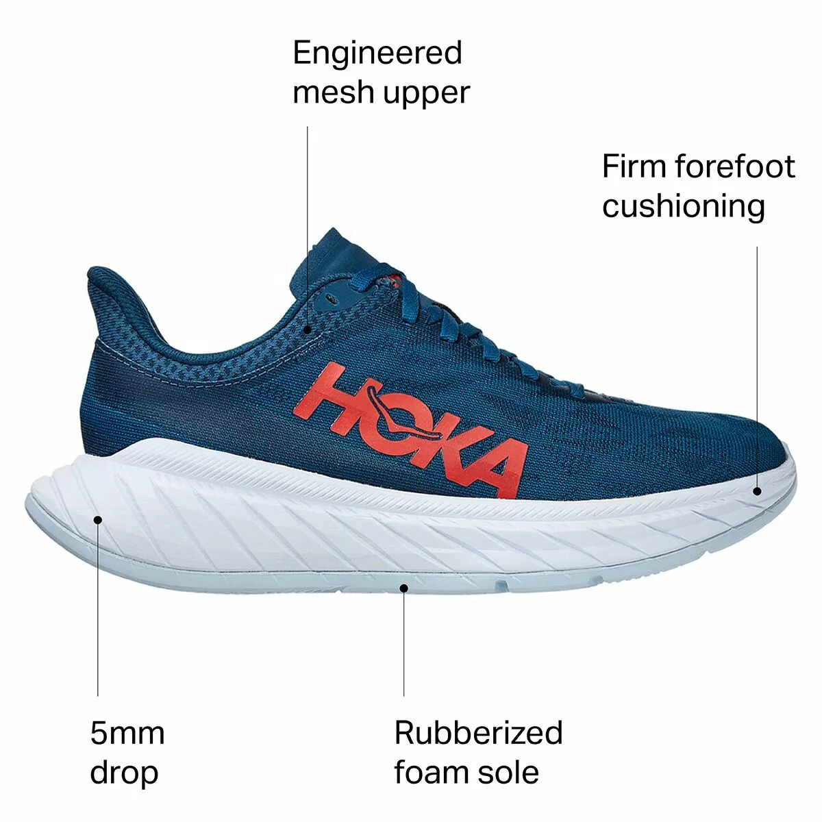 HOKA ONE ONE Carbon X 2 Running Shoe Women's 18 HOKA ONE ONE Carbon X 2 Running Shoe Women's - Image 18