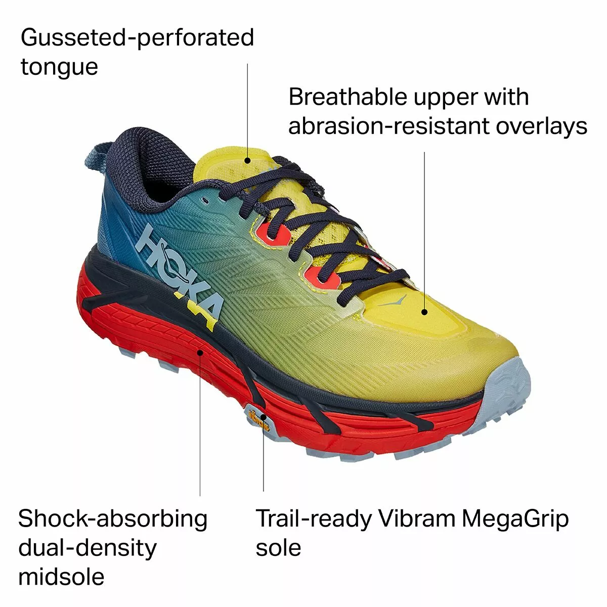 HOKA ONE ONE Mafate Speed 3 Trail Running Shoe Men's 6 HOKA ONE ONE Mafate Speed 3 Trail Running Shoe Men's - Image 6