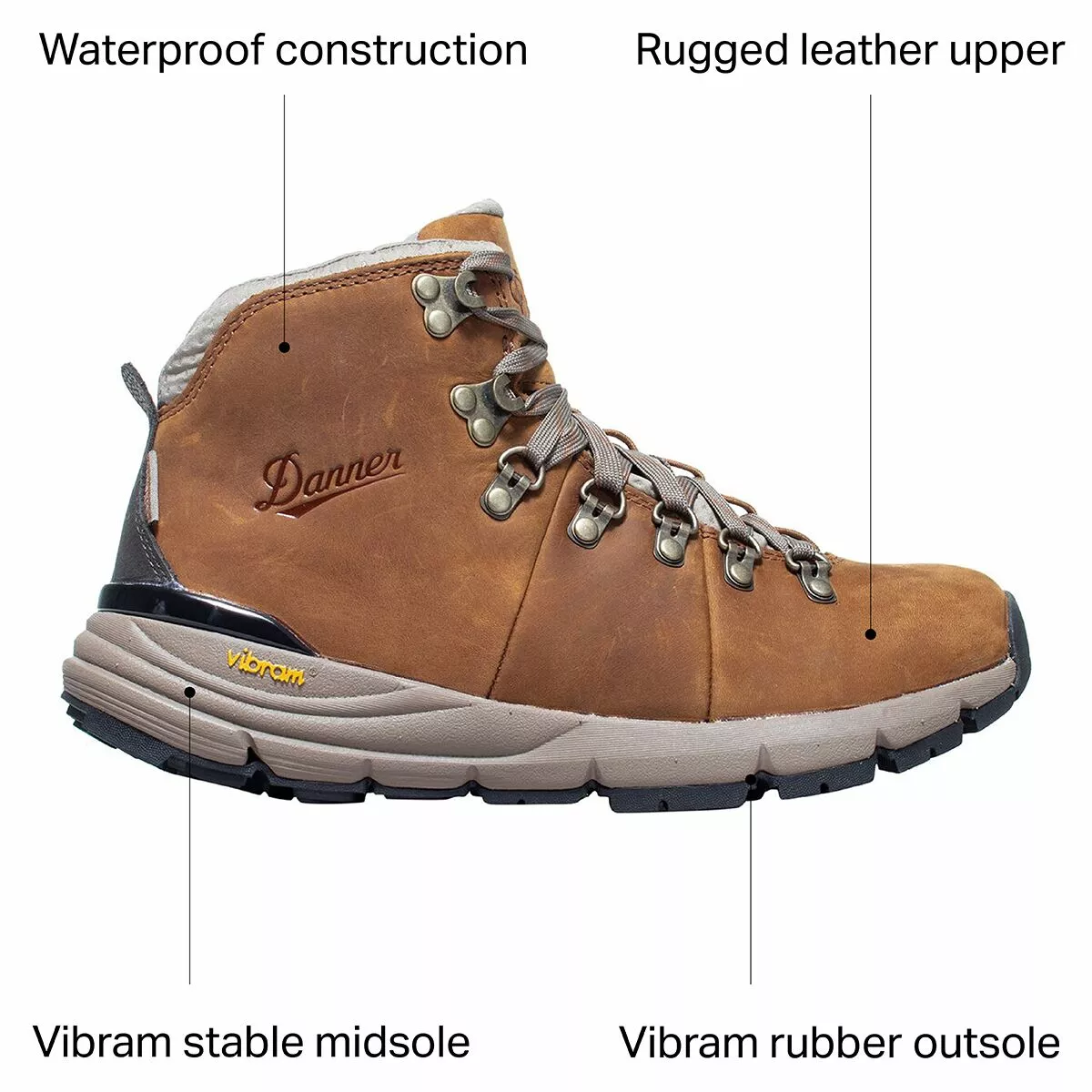 Danner Mountain 600 Full Grain Hiking Boot Women's 2 Danner Mountain 600 Full Grain Hiking Boot Women's - Image 2